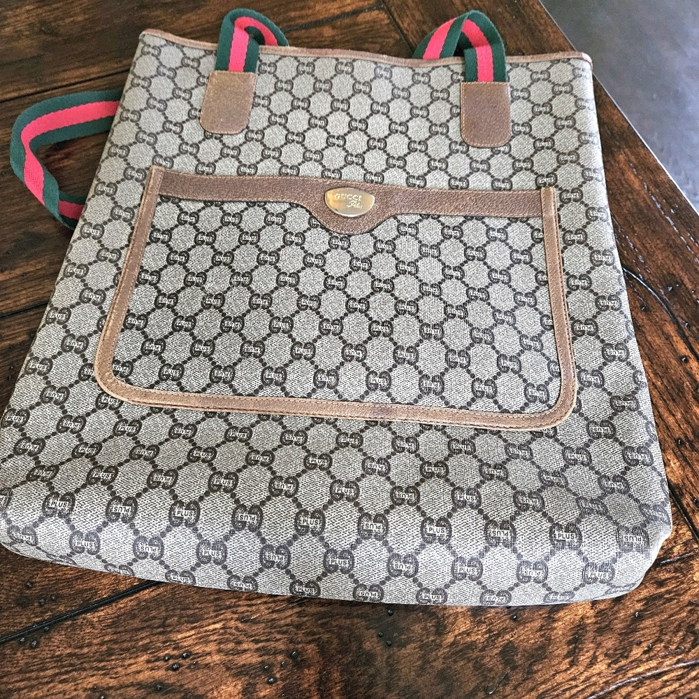 🖤Vintage Gucci Plus Tote with Change Purse - Picture 10 of 12